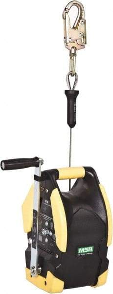 MSA - Confined Space Entry & Retrieval Winches Type: Work Winch Winch Power Type: Manual - Eagle Tool & Supply