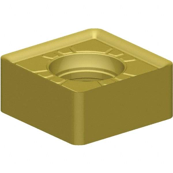 Kennametal - SNPJ31253 GD Grade KCPM40 Carbide Milling Insert - TiAlN/AlCrN Finish, 0.157" Thick, 10mm Inscribed Circle, 3/64" Corner Radius - Eagle Tool & Supply