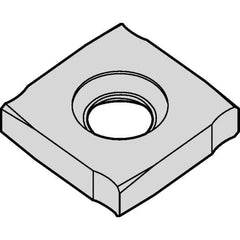 Kennametal - SNHX1103 Grade KCPM40 Carbide Milling Insert - TiAlN/AlCrN Finish, 0.106" Thick, 0.433" Inscribed Circle - Eagle Tool & Supply