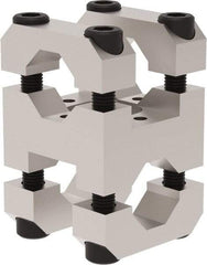 De-Sta-Co - Aluminum Transition Bracket - 104.8mm OAL, Use with BodyBuilder End Effector Systems, Includes Alignment Nuts - Eagle Tool & Supply