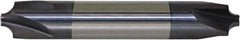 ProMax - 0.04" Radius, 1/4" Mill Diam, 4 Flute Solid Carbide Corner Rounding End Mill - Double End, AlTiN Finish, 2-1/2" OAL, 1/4" Shank Diam - Eagle Tool & Supply