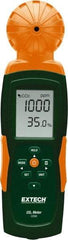Extech - Audible Alarm, LCD Display, Indoor Air Quality Monitor - Monitors Carbon Dioxide, -10 to 50°C Working Temp, CE Listed - Eagle Tool & Supply
