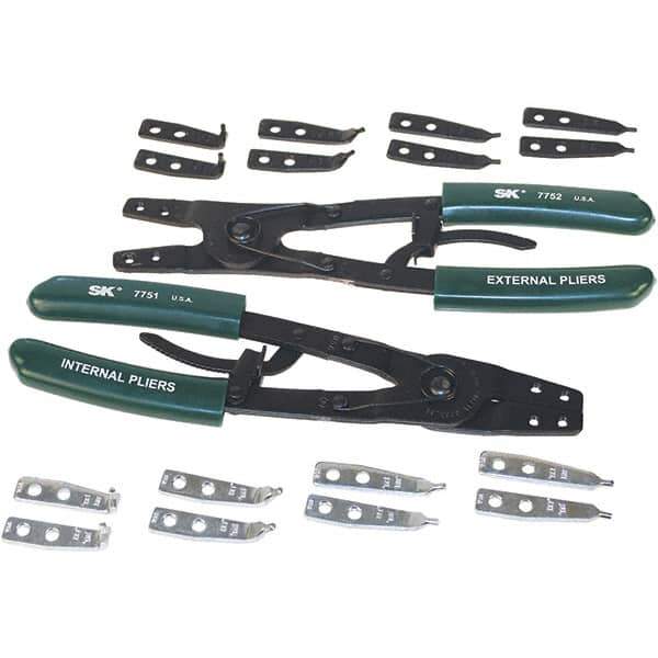 SK - Plier Accessories - 8SETS FOR 7750 RETAINING RNG RPLCMNT TPS - Eagle Tool & Supply