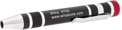 Wiha - 7 Piece, 1/4" Drive Screwdriver Micro Bit Set - T3 to T8 Torx - Eagle Tool & Supply