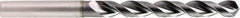 OSG - 9.4mm 120° Powdered Metal Jobber Drill - V Finish, Right Hand Cut, Spiral Flute, Straight Shank, 131mm OAL, Standard Point - Eagle Tool & Supply