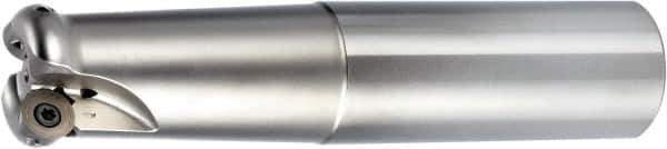 OSG - 25mm Cutting Diam, 25mm Shank Diam, Straight Shank Indexable Copy End Mill - 3 Inserts, RPH_10.. Insert, PRC Toolholder, Through Coolant - Eagle Tool & Supply