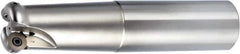 OSG - 25mm Cutting Diam, 25mm Shank Diam, Straight Shank Indexable Copy End Mill - 3 Inserts, RPH_10.. Insert, PRC Toolholder, Through Coolant - Eagle Tool & Supply