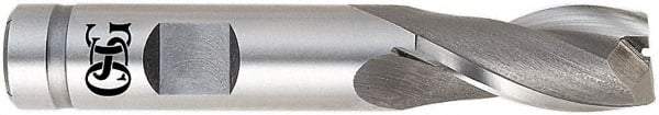 OSG - 3/4", 1-5/16" LOC, 3/4" Shank Diam, 3-9/16" OAL, 2 Flute, Powdered Metal Square End Mill - Single End, Uncoated, Spiral Flute, Right Hand Cut, Right Hand Flute, Series 620 - Eagle Tool & Supply