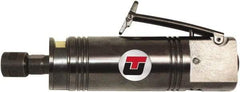 Universal Tool - 1/4" Collet, Straight Handle, Straight Air Die Grinder - 25,000 RPM, Side Exhaust, 5.5 CFM, 1 hp, 90 psi - Eagle Tool & Supply