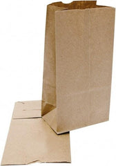 DURO BAG MFR - Kraft Grocery Bag - 5 x 3-11/32 x 9-3/4, Brown - Eagle Tool & Supply