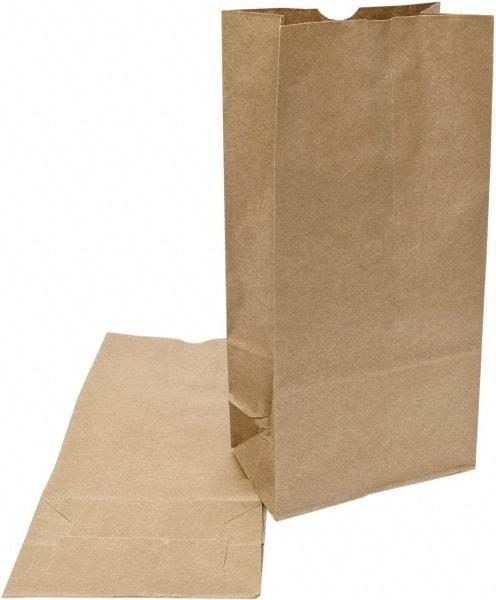 DURO BAG MFR - Kraft Grocery Bag - 7-3/4 x 4-13/16 x 16, Brown - Eagle Tool & Supply