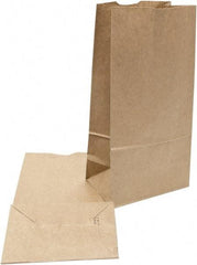 DURO BAG MFR - Kraft Grocery Bag - 6-1/8 x 4-11/64 x 12-7/16, Brown - Eagle Tool & Supply