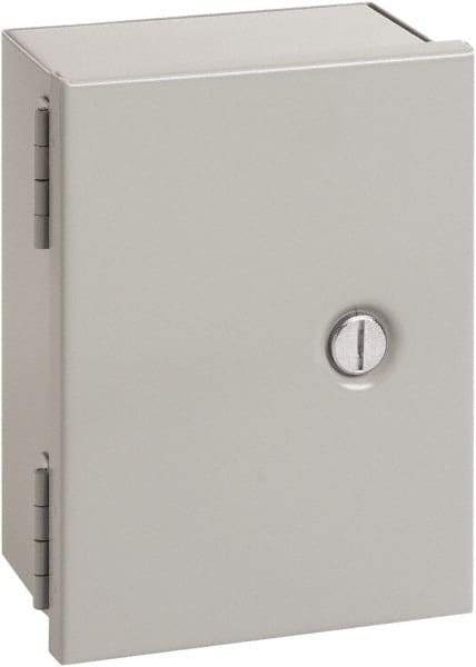 nVent Hoffman - Steel Junction Box Enclosure Hinge Flat Cover - NEMA 1, 10" Wide x 12" High x 6" Deep - Eagle Tool & Supply