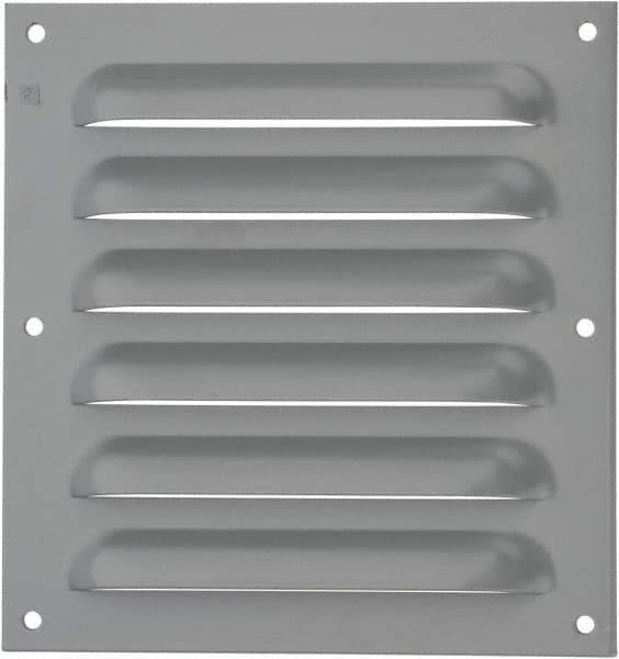 nVent Hoffman - Electrical Enclosure Steel Louver Plate Kit - For Use with Fresh Air Enclosures - Eagle Tool & Supply