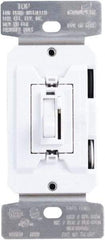 Cooper Wiring Devices - 1 and 3 Pole, 120 VAC, 60 Hz, 600 Watt, Residential Grade, Toggle, Wall and Dimmer Light Switch - 1.8 Inch Wide x 4.19 Inch High, Fluorescent, Halogen, Incandescent - Eagle Tool & Supply