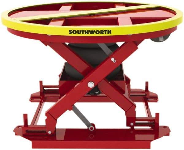 Southworth - 4,500 Lb Capacity Leveler - 43" Diam - Eagle Tool & Supply
