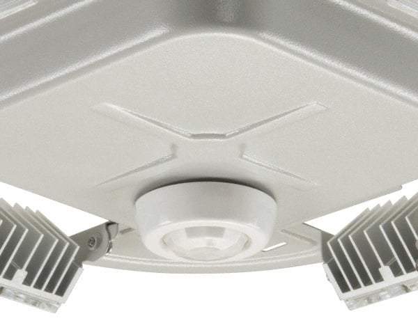 Cooper Lighting - 150° Pattern, Quick Mount Bracket Motion Sensor - For Use with Quadcast Luminaire - Eagle Tool & Supply