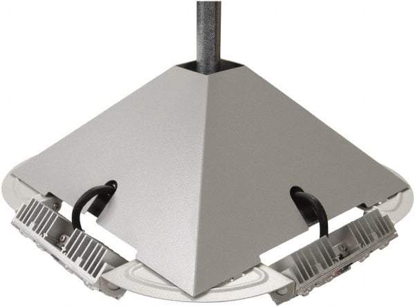 Cooper Lighting - 6" Long Steel Light Fixture Wire Guard - For Use with Garage Area Lights & Quadcast Luminaires - Eagle Tool & Supply