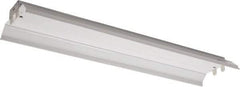 Cooper Lighting - 2 Lamps, 32 Watts, Fluorescent, Low Bay Fixture - 48" Long x 4-5/8" High x 12" Wide, 120-277 Volt, Steel Housing - Eagle Tool & Supply