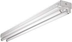 Cooper Lighting - 4 Lamp, 32 Watt, Fluorescent Strip Light - Suspended, 120/277 Volt, 96" Long x 4-1/4" Wide x 3-5/8" High - Eagle Tool & Supply