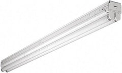 Cooper Lighting - 1 Lamp, 25 Watt, Fluorescent Strip Light - Suspended, 120/277 Volt, 36" Long x 2-3/4" Wide x 3-5/16" High - Eagle Tool & Supply