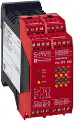 Schneider Electric - 24 VDC, Electromechanical & Solid State Screw Clamp General Purpose Relay - 6 Amp at 28 VDC, 22.5mm Wide x 99mm High x 114mm Deep - Eagle Tool & Supply