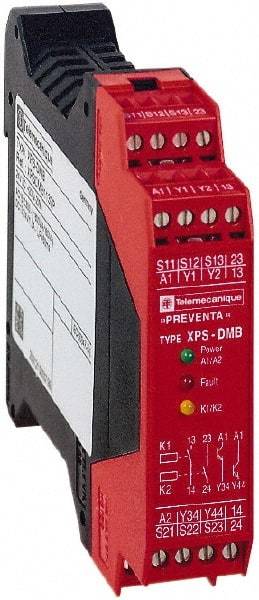 Square D - 24 VAC/VDC, Standard Electromechanical & Solid State Screw General Purpose Relay - 6 Amp at 24 VAC/VDC, 2NO/2SS - Eagle Tool & Supply