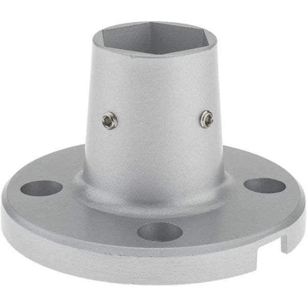 Square D - 2.44 Inch Long x 3.94 Inch Wide, Visual Signal Device Mount Base - For Use with XVC6 - Eagle Tool & Supply