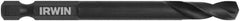 Irwin - 9/32" 135° High Speed Steel Jobber Drill - Oxide Finish, Right Hand Cut, Spiral Flute, 4-1/8" OAL - Eagle Tool & Supply
