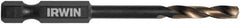 Irwin - 11/64" 135° High Speed Steel Jobber Drill - Oxide Finish, Right Hand Cut, Spiral Flute, 3-1/4" OAL - Eagle Tool & Supply