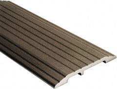 National Guard Products - 36" Long x 5" Wide x 1/2" High, Saddle Threshold - Aluminum Finish - Eagle Tool & Supply
