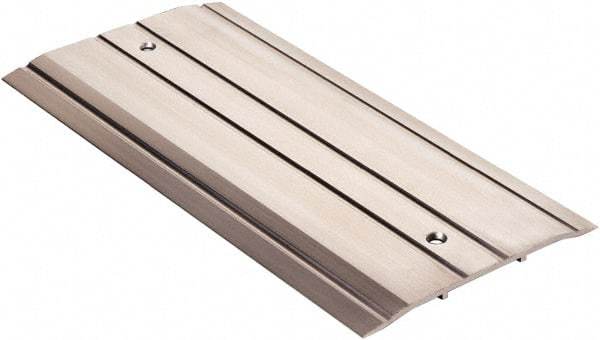 National Guard Products - 36" Long x 6" Wide x 1/4" High, Saddle Threshold - Aluminum Finish - Eagle Tool & Supply