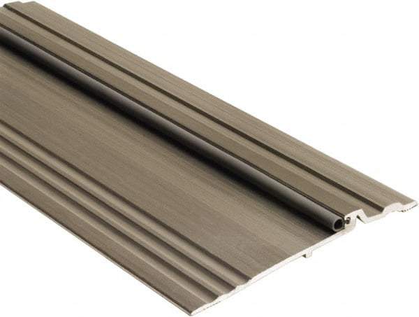 National Guard Products - 72" Long x 5" Wide x 1/2" High, Panic Threshold - Aluminum Finish - Eagle Tool & Supply