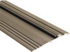 National Guard Products - 36" Long x 5" Wide x 1/2" High, Panic Threshold - Aluminum Finish - Eagle Tool & Supply