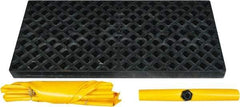 UltraTech - 66 Gal Sump, 3,000 Lb Capacity, 2 Drum, Polyethylene Spill Deck or Pallet - 54" Long x 25" Wide x 4" High, Low Profile, Inline Drum Configuration - Eagle Tool & Supply