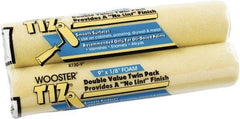 Wooster Brush - 1/8" Nap, 9" Wide Paint Roller - Smooth Texture, Foam - Eagle Tool & Supply