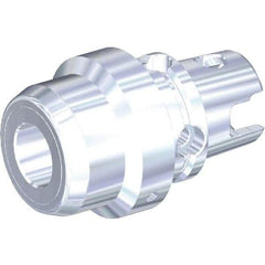 Kennametal - KM63TS 63mm Shank Diam Modular Connection, 1-1/4" Hole Diam, Hydraulic Tool Holder/Chuck - 65mm Nose Diam, 80mm Projection, 51mm Clamp Depth, Through Coolant - Exact Industrial Supply