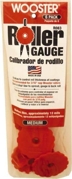 Wooster Brush - 3" Wide Red Roller Guage - Eagle Tool & Supply