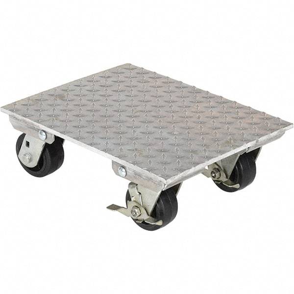 Vestil - 1,200 Lb Capacity Aluminum Dolly - 18" Long x 14" Wide - Eagle Tool & Supply