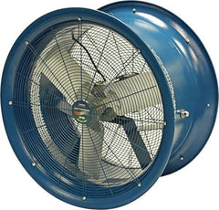 Patterson Fan - 26" Blade, 1 hp, 7,650 CFM, Industrial Circulation Fan - Suspension, 208-230/460 Volts, 1 Speed - Eagle Tool & Supply