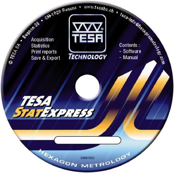 TESA Brown & Sharpe - Quality Assurance SPC Software - Compatible with Windows, For Use with Twin-Cal Calipers - Eagle Tool & Supply