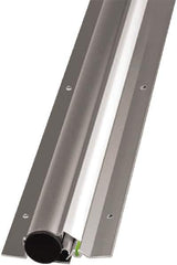 National Guard Products - 2.880" Wide x 77" High, Aluminum, Steel Finger Guard - 1.880" Opening Width, 76" Opening Height - Eagle Tool & Supply