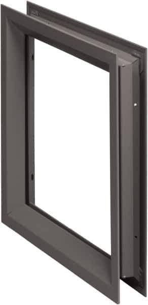 National Guard Products - 25" Wide x 31" High, Solid Steel Louver - 24" Opening Width, 30" Opening Height - Eagle Tool & Supply