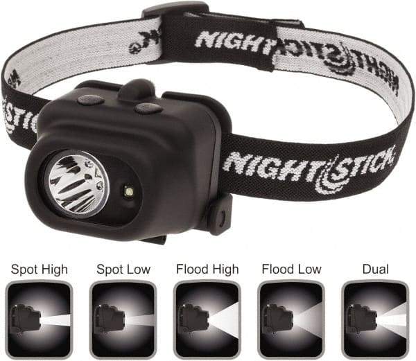 Bayco - LED Bulb, Hands-free Flashlight - Black Polycarbonate Body, AAA Batteries - Eagle Tool & Supply