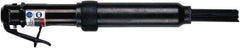 Chicago Pneumatic - 4,300 BPM, 15/16" Bore Diam, Pneumatic Inline Needle Scaler - 7" Needle Length, 1" Stroke Length, 2.38 CFM, 90 psi, 1/4 NPT Inlet - Eagle Tool & Supply