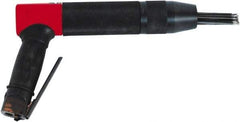 Chicago Pneumatic - 2,400 BPM, 0.92" Bore Diam, Pneumatic Pistol Grip Needle Scaler - 7" Needle Length, 4.2 CFM, 90 psi, 1/4 NPT Inlet - Eagle Tool & Supply