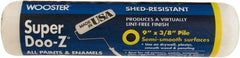 Wooster Brush - 3/8" Nap, 9" Wide Paint Roller - Medium Texture, Woven - Eagle Tool & Supply