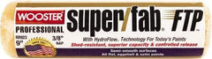Wooster Brush - 3/8" Nap, 9" Wide Paint Roller - Medium Texture, Synthetic Knit - Eagle Tool & Supply