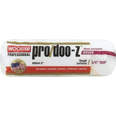Wooster Brush - 3/4" Nap, 9" Wide Paint Roller - Rough Texture, Woven - Eagle Tool & Supply
