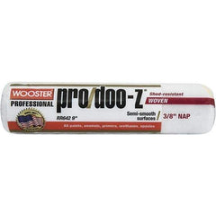 Wooster Brush - 3/8" Nap, 9" Wide Paint Roller - Medium Texture, Woven - Eagle Tool & Supply